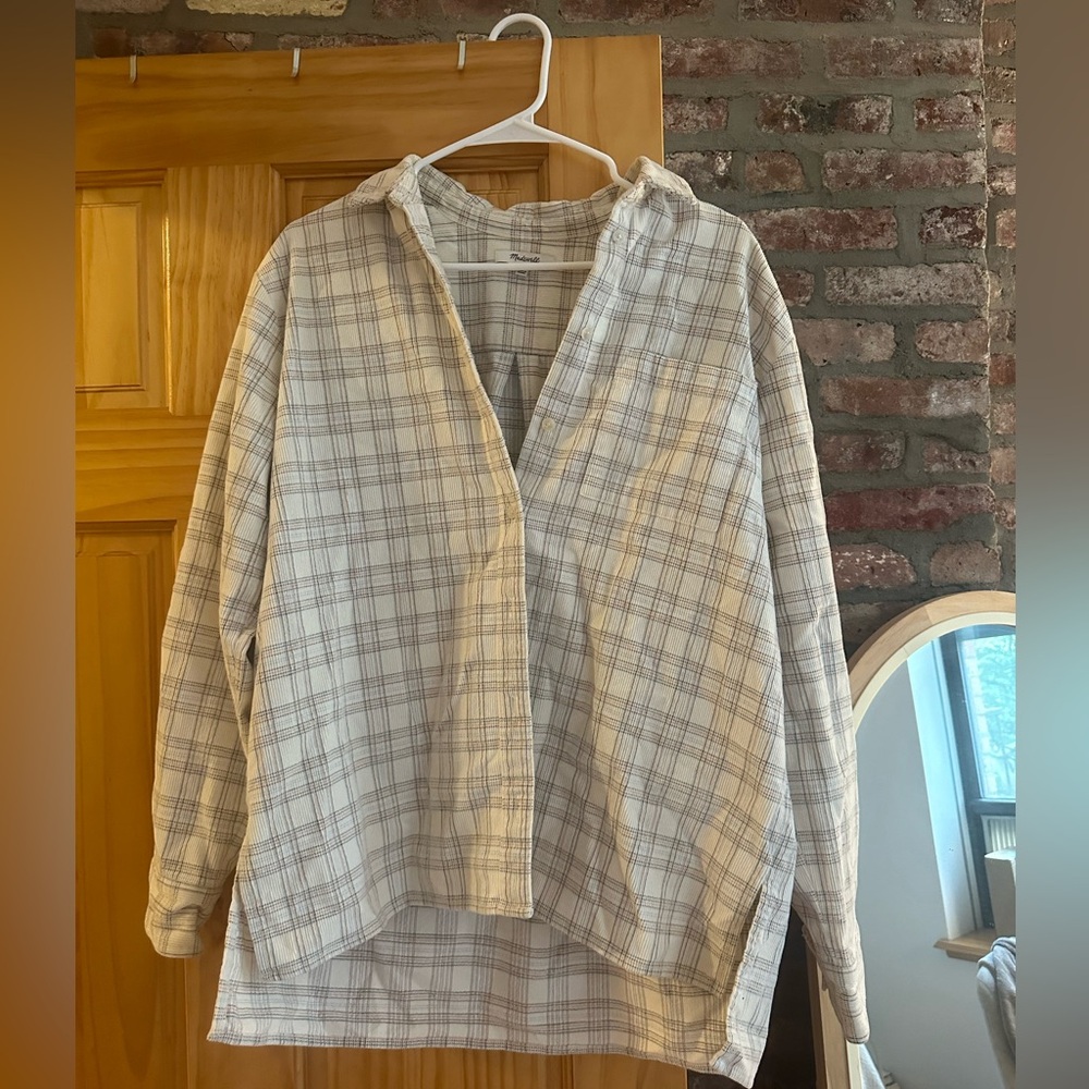 Madewell Flannel Button Down